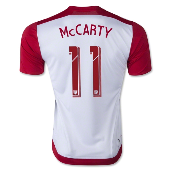 New York Red Bulls 2015-16 Home #11 Mccarty Soccer Jersey
